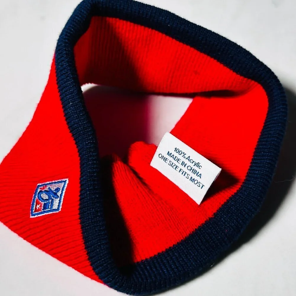 Fresno State Bulldogs NCAA Knit Headband Ear Warmer Red Clean One Size